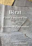 couverture du livre Bérat d'hier à aujourd'hui, histoire et patrimoine crit par Large Alain