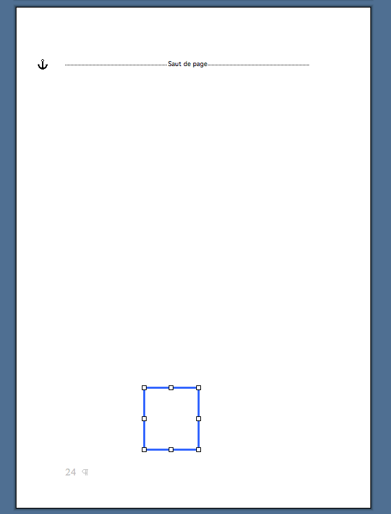 Réalisation d'un gabarit de couverture pour livre via Word 