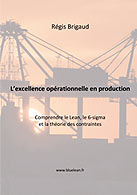 couverture du livre L'excellence opérationnelle en production écrit par Brigaud Régis